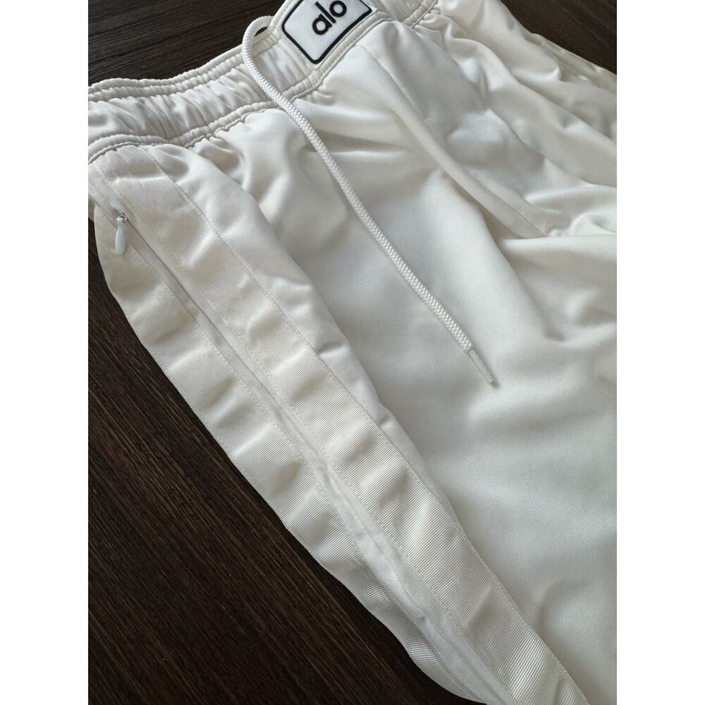 ALO Yoga Cream White Track Joggers - Picture 7 of 11